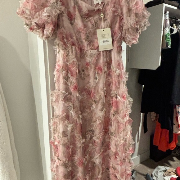 Bohme Floral Ruffle Dress - Picture 4 of 7